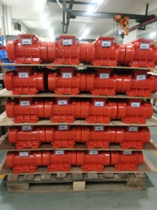 Commercio all'ingrosso AC industriale vibratore ampiezza 1500 RPM 3000RPM forza centrifuga motore vibratorio MVE300/3 MVE400/3 per lo Screening - Product Image 5