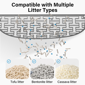 Caja de Arena Electrónica Inteligente para Gatos con Autolimpieza y Desodorización - Caja Automática Abierta - Product Image 5