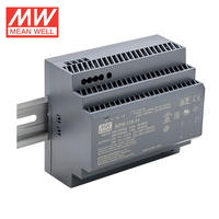 Alimentation électrique à rail DIN mince Mean Well HDR-150 150W, sortie unique 12V/15V/24V/48V, certifiée BS EN EN61000-3-2