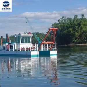 Draga de Succión de 2600 Metros/hora Equipada con Motor de Caja de Cambios y Bomba, Utilizada para Dragado de Ríos, Lagos y Mar - Product Image 6
