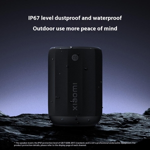 ลำโพงไร้สายแบบพกพาสำหรับใช้งานกลางแจ้ง รุ่นมินิ กันน้ำมาตรฐาน IP67 พร้อมไฟ RGB แบตเตอรี่ 2000mAh ใช้งานได้ยาวนาน ลำโพงไร้สาย Xiao - Product Image 2