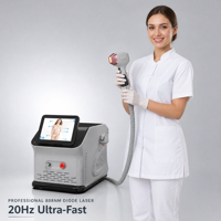 Équipement professionnel de qualité commerciale pour clinique de beauté, salon, spa, machine d'épilation au laser à diode 808 nm personnalisable