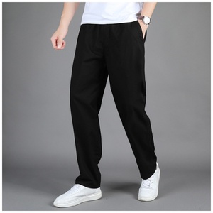 Nueva Colección Primavera Otoño, <span class=keywords><strong>Pantalones</strong></span> Casuales de <span class=keywords><strong>Hombre</strong></span> 100% Algodón, <span class=keywords><strong>Pantalones</strong></span> de <span class=keywords><strong>Trabajo</strong></span> Formales de Pierna Recta - Product Image 3