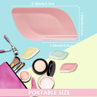 Alat Cukur & Pencukur Alis Wanita yang Modis dengan Pisau Bulat Stainless Steel, Alat Dermaplane untuk Pengelupasan & Penghilang Rambut