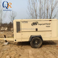 Compresseur d'air d'occasion Ingersoll Rand 750 Moteur diesel CAT 21 bar 750 Cfm 21 M3/min
