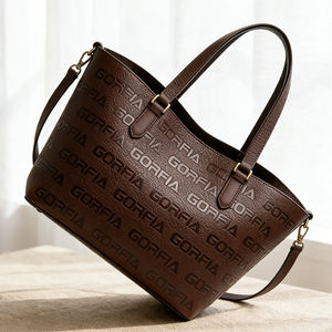 حقيبة يد جلدية مخصصة منقوشة جديدة لعام 2026 للنساء، حقيبة كتف كبيرة السعة، مورد بالجملة من المصنع - Product Image 6