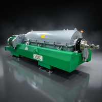 Peralatan Pemisahan Operasi Kontinu Decanter Centrifuge Sistem Pengeringan Lumpur Kota