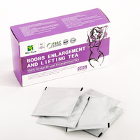Thé en sachet personnalisé OEM à base de plantes naturelles pour l'amélioration et le lifting des seins (tailles A-D)