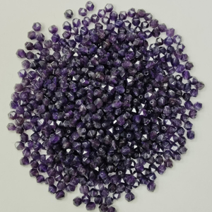 4-10mm Perles de <span class=keywords><strong>pierre</strong></span> naturelle Perles de cristal DIY Oeil de tigre Améthyste Quartz rose Lapis Lazuli Citrine Perles en vrac pour la fabrication de bracelets - Product Image 1