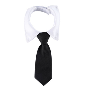 Cravate Vintage à Carreaux pour Animaux de Compagnie, Décoration de Vêtements pour Chats et Chiens, Foulard de Gentleman, Fausse Nœud Papillon, Collier Style Britannique en Polyester-Coton - Product Image 5