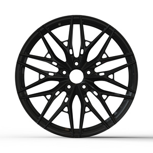Rines de Lujo Premium de 19 Pulgadas 5x112 para Autos de Pasajeros, Rines de Aleación de Aluminio T6-6061 Forjados, 5 Orificios, Color Negro Brillante, para BMW - Product Image 4
