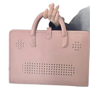 Reciclado de cuero PU de base biológica de cuero Pu Trendy Woman <span class=keywords><strong>Laptop</strong></span> <span class=keywords><strong>Bag</strong></span> elegante <span class=keywords><strong>Laptop</strong></span> <span class=keywords><strong>Bag</strong></span> - Product Image 6