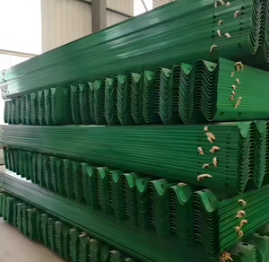 Kết cấu thép hai sóng nước fillable phản xạ đường cao tốc hộ Lan Tôn sóng ánh sáng nông thôn chống va chạm bảo vệ hàng rào cho đường - Product Image 5