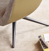 Chaise longue de loisirs moderne à siège unique pour bureau à domicile chambre appartement salon ou bar pour meubles de maison