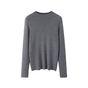 Suéter de Punto para Mujer Talla Grande Runqi, Manga Larga, Antipilling, Grosor Medio, Otoño Invierno, Capa Básica - Product Image 1