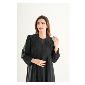 Produit Hautement Recommandé 2026 – Nouveauté Vente en Gros : Ensemble Abaya Simple en Mousseline pour Femme - Product Image 1