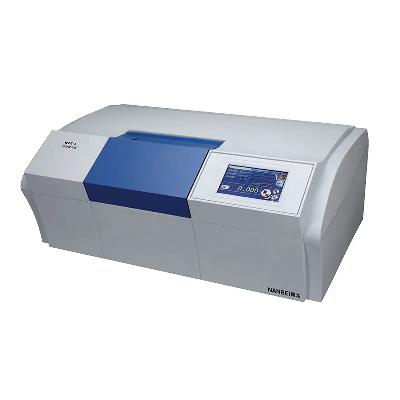 WZZ-3 CE onaylı optik laboratuvar dijital otomatik polarimetre fiyat