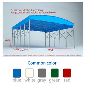 Açık itme özelleştirmek ve büyük garaj olay depolama gölgelik araba park çadırları çekin - Product Image 4