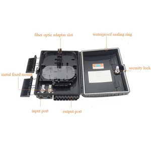 Fttx ngoài trời 8 lõi sợi quang PLC <span class=keywords><strong>Splitter</strong></span> Splice khay sợi quang Hộp thiết bị đầu cuối Nap Hộp nối - Product Image 4