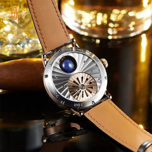 Reloj mecánico chapado en oro personalizado, innovador reloj de pulsera de marca Vintage de acero inoxidable con esfera en relieve Dragon Serie - Product Image 4