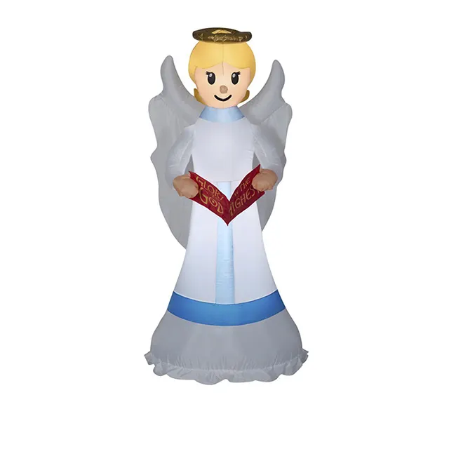 8FT waterproof fabric inflatable angel for christmas festival decoration