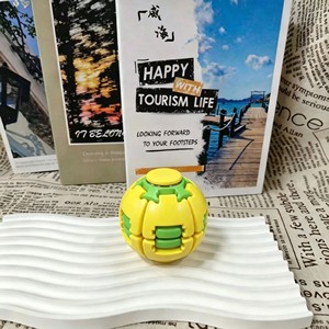 Juguete Antiestrés Colorido Impreso en 3D, Spinner con Doble Función de Presionar y Girar - Product Image 5