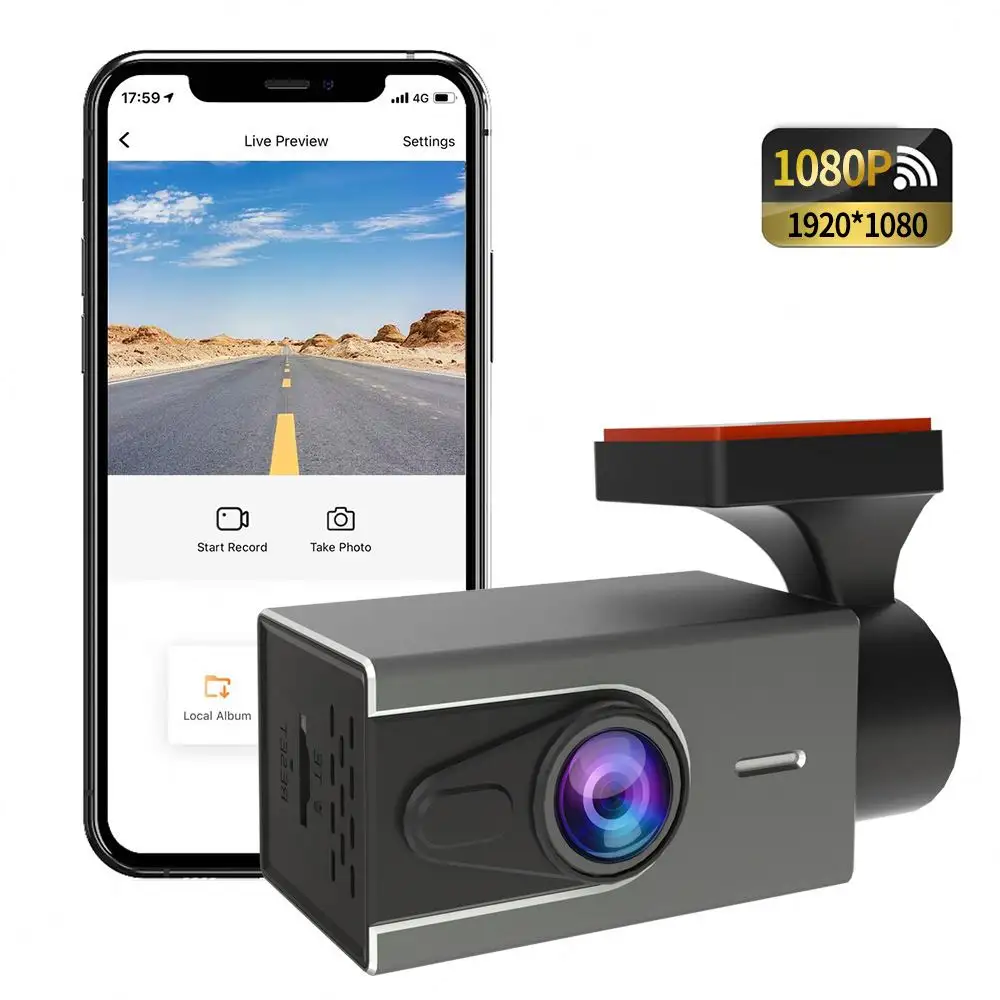 Auto DVR Auto Recorder Dash Cam Dual Record Video Registrar Dash Kamera WIFI 1080P DVR Nachtsicht Video Recorder DashCam