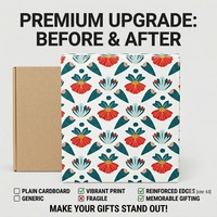Boîte cadeau magnétique personnalisée haut de gamme, vente en gros, emballage en carton rigide de luxe