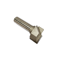 Outil de fraisage CNC PCD, routeur à profil de diamant polycristallin, bit 1/2x30 x H15 x 2T