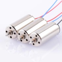 Moteur CC sans noyau 8520 3,7 V 50 000 tr/min diamètre 8 mm pour jouets, voitures RC, micro-drones, mini-moteur à balais haute vitesse avec axe de 1 mm