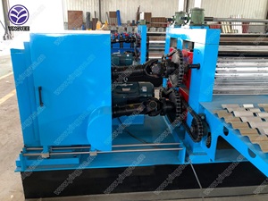 Sıcak satış enine ince oluklu levha şekillendirme makinesi çatı/hızlı hız galvanizli ince oluklu yapma makinesi - Product Image 3