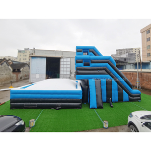 6M cao ngoài trời khổng lồ Inflatable túi khí nhảy nền tảng cho người lớn ngoài trời thách thứ<span class=keywords><strong>c</strong></span> sự kiện CE chứng nhận đôi inflatables - Product Image 5