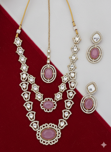 Elegante Juego de Collar Largo con Diseño Antiguo de Mehendi, Joyería Étnica Clásica para Mujer, para Bodas, Fiestas y Moda Festiva - Product Image 5