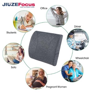 מחומם תמיכה המותני כרית לרכב, זיכרון קצף חזרה תמיכה כרית גב תחתון כאב הקלה מושלם - Product Image 5