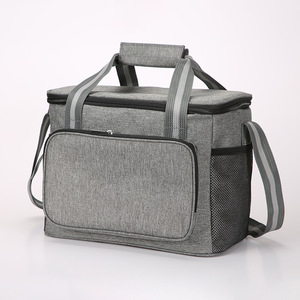 Insulated Thermal Cooler Lunch Box Bag For Work Office Car Portable Oxford Food Drink Fresh Shoulder Outdoor Picnic Bag