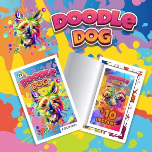 Tarjetas de Raspar de Varios Estilos, Impresión de Tarjetas de Raspar con Diseño Gratuito, Boletos de Raspar Reciclables, Premio Instantáneo para Estados Unidos - Product Image 5