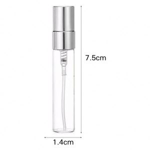 High Quality Cylinder Travel <b>Perfume</b> <b>Bottles</b> 2ml 3ml <b>5ml</b> 10ml Mini Functional Glass 100pcs Carton Packing - Product Image 2