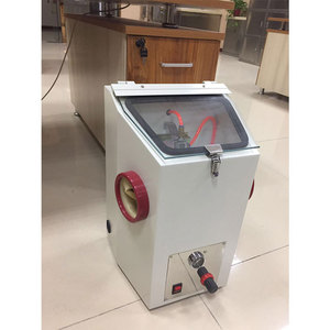 Dental <b>Sandblaster</b> <b>Machine</b> High Pressure Cleaning Deflashing Equipment For Prosthesis Surface Treatment Manual Use - Product Image 2