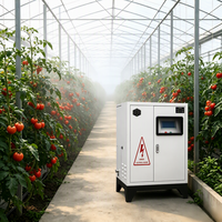 Humidificateur et refroidisseur pour serre agricole, atomisation fine et suppression de la poussière pour pépinière de fruits, buse en acier inoxydable anti-colmatage