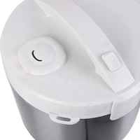 Fabricant de cuiseur à riz électrique polyvalent 5L 900W en acier inoxydable avec arrêt automatique pour hôtel commercial maison