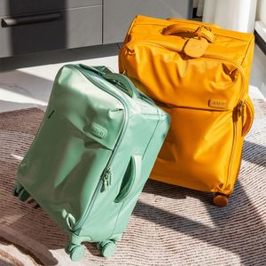 Lightweight Oxford Fabric Spinner Luggage Waterproof Travel <b>Suitcase</b> TSA Combination Lock Silent Wheels Cabin Bag - Product Image 2