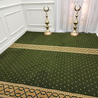 Karpet Masjid Harga Terjangkau Premium Nylon Wall to Wall Karpet Gereja Tahan Lama Karpet Islami Muslim Karpet Ruang Sholat Karpet Sholat Rumah