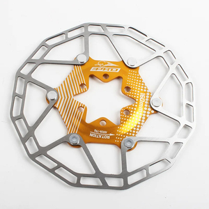 Cakram rem sepeda Mtb, Rotor rem cakram hidrolik mengambang ultra ringan 160mm 6 lubang untuk <span class=keywords><strong>Shimano</strong></span> - Product Image 4