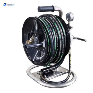 Carrete de manguera de alta presión de agua caliente de 3/8 pulgadas 5800PSI <span class=keywords><strong>para</strong></span> lavadora a presión - Product Image 2