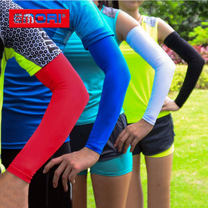 Manchon de bras unisexe pour enfants, protection UV UPF, rafraîchissant, séchage rapide, respirant, pour football et volleyball, avec logo personnalisé - Product Image 6