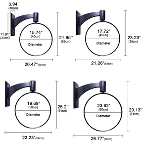 Enseigne lumineuse en acrylique LED ronde <span class=keywords><strong>vierge</strong></span>, fabrication chinoise, thermoformage sous vide, publicité extérieure, enseigne de magasin - Product Image 6