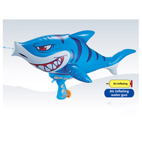Ballon gonflable en forme d'animal Pistolet à eau poney gonflable pour enfants HN898787