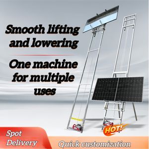 Pengangkat Panel Fotovoltaik Vertikal Listrik 4-25m, Pengangkat Panel Surya, <span class=keywords><strong>Hoist</strong></span> Kecil untuk Pengangkatan di Atap - Product Image 5