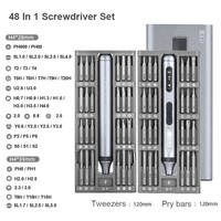 51 en 1 Kit de tournevis de précision sans fil jeu de tournevis électrique pour ordinateur iPhone ordinateur portable téléphone portable