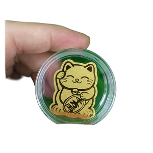 สติกเกอร์โทรศัพท์มือถือสีทอง ร่ำรวยเร็วๆ ความมั่งคั่งมาจากทุกทิศทาง เงินมาเร็ว <span class=keywords><strong>2</strong></span> มก. โชคลาภบริสุทธิ์ - Product Image 1